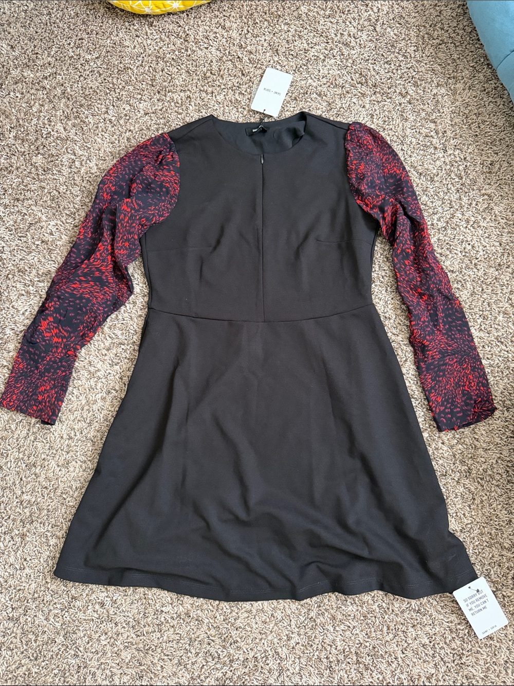 NWT Saint & Sofia Ella Fit & Flare Dress